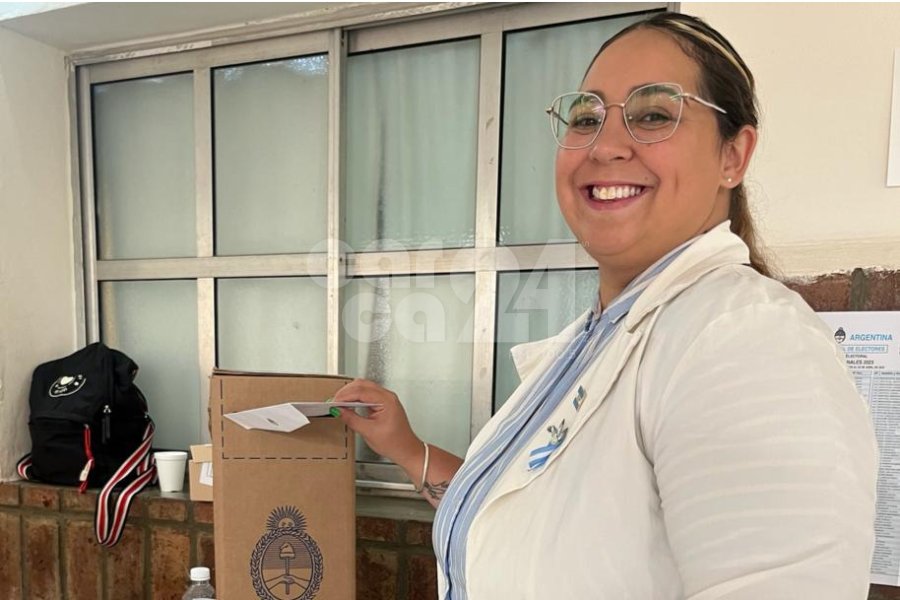 Betoldi sufragando en las elecciones pasadas. Betoldi sufragando en las elecciones pasadas.