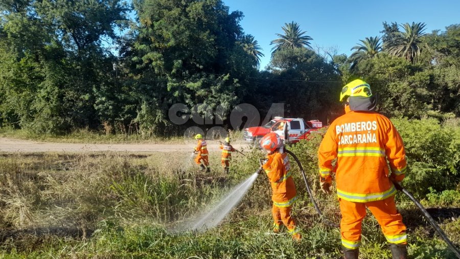 Nuevo incendio camino a ex pileta Palandri
